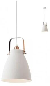 Redo 01-1311 - Lampadario a sospensione con filo ARNE 1xE27/42W/230V bianco