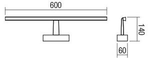 Redo 01-1674 - Illuminazione a LED per specchio da bagno NEPTUNE LED/12W/230V IP44