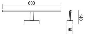 Redo 01-1673 - Illuminazione a LED per specchio da bagno NEPTUNE LED/12W/230V IP44