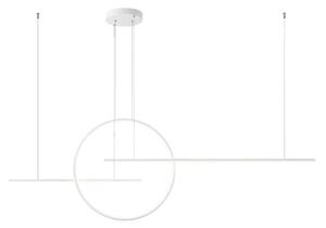 Redo 01-1736 - Lampadario a sospensione con filo LED dimmerabile GIOTTO LED/56W/230V bianco