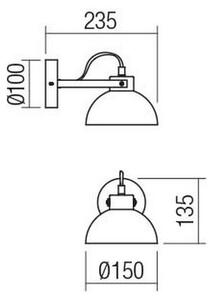 Redo 04-511 - Applique per bambini EOLO 1xE27/42W/230V
