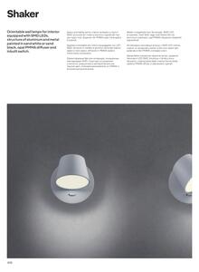 Redo 01-1738 - Applique a LED SHAKER LED/6W/230V bianco