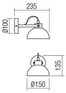 Redo 04-510 - Applique per bambini EOLO 1xE27/42W/230V