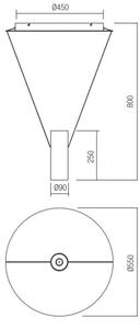Redo 01-1971 - Lampadario a sospensione con filo LED dimmerabile ESSENCE LED/36W/230V 3000K bianco