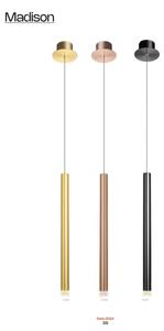 Redo 01-2045 - Lampadario LED a sospensione con filo MADISON LED/4W/230V nero