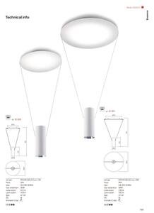 Redo 01-1970 - Lampadario a sospensione con filo LED dimmerabile ESSENCE LED/24W/230V CRI 90 bianco