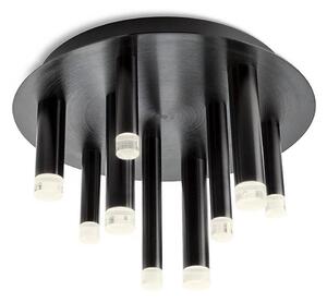 Redo 01-2041 - Plafoniera LED MADISON 9xLED/4W/230V nero