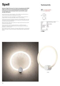 Redo 01-2224 - Lampadario a plafone LED dimmerabile SPELL LED/43W/230V 3000K cromo