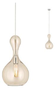 Redo 01-2258 - Lampadario a sospensione con filo LOB 1xE27/42W/230V diametro 22 cm beige