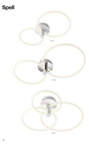 Redo 01-2224 - Lampadario a plafone LED dimmerabile SPELL LED/43W/230V 3000K cromo
