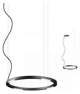 Redo 01-2204 - Lampadario LED a sospensione con filo UNION LED/34W/230V 3000K diametro 60 cm nero