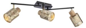 Redo 04-521 - Lampadario a plafone BASKET 3xE27/42W/230V bronzo