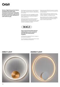 Redo 01-1701 - Applique a LED ORBIT LED/28W/230V bronzo