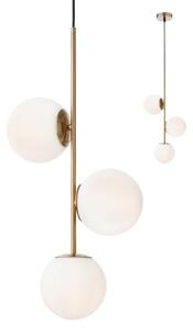 Redo 01-2627 - Lampadario a sospensione con filo NIVA 3xE14/28W/230V