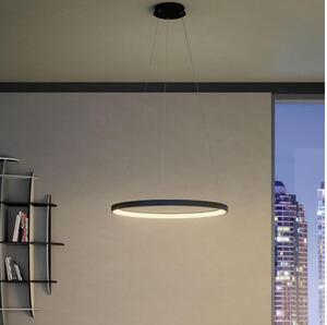 Redo 01-2674- Lampadario a sospensione con filo LED dimmerabile ICONIC LED/50W/230V diametro 58 cm nero