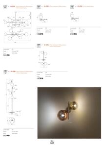 Redo 01-2784 - Lampada da tavolo ROY 2xG9/10W/230V