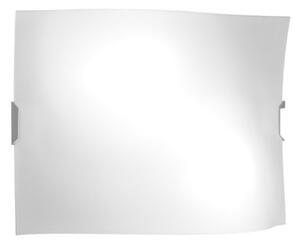 Applique vetro top light wing 1044 35 e27 led vetro curvo satinato - Top Light