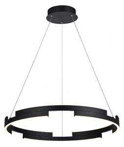 Redo 01-3173 - Lampadario a sospensione con filo LED dimmerabile CASTLE LED/36W/230V nero