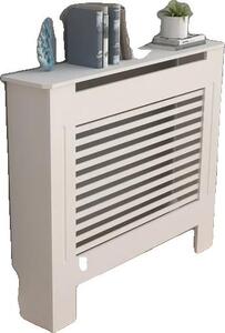 Copriradiatore, Grande formato, Materiale MDF, Bianco orizzontale s