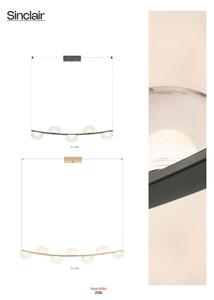 Redo 01-3244 - Lampadario a sospensione con filo LED dimmerabile SINCLAIR LED/35W/230V CRI 93 IP21