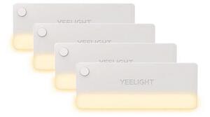 Yeelight - SET 4x LED Illuminazione mobili con sensore LED/0,15W/5V 2700K