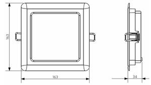 Opple 26664 - Plafoniera a LED per bagno LED/12W/230V 3000K IP44