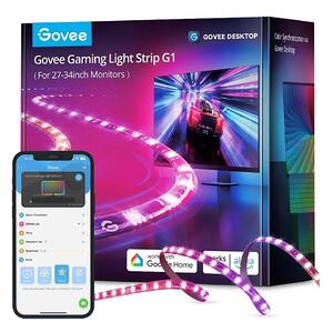 Govee - Dreamview G1 Smart LED RGBIC monitor illuminazione 27-34" Wi-Fi