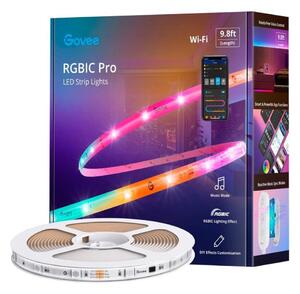 Govee - Wi-Fi RGBIC Smart PRO Striscia LED 3m - extra durevole