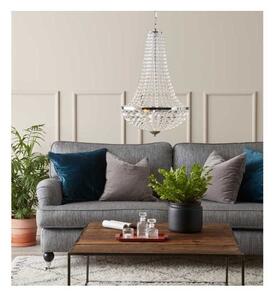 Markslöjd 105317 - Lampadario di cristallo a sospensione con catena GRÄNSÖ 3xE14/40W/230V