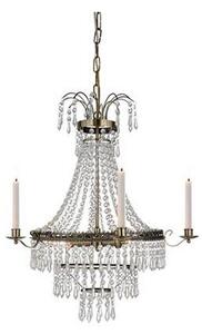 Markslöjd 105157 - Lampadario su catena MARIELUND 3xE14/40W/230V ottone