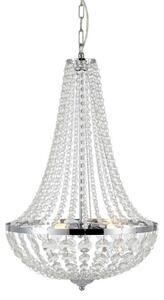 Markslöjd 107551 - Lampadario di cristallo da bagno a sospensione con catena 3xG9/20W/230 IP44