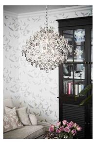 Markslöjd 107415 - Lampadario di cristallo a sospensione con catena HIDDEN 6xE14/40W/230V
