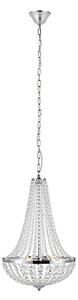 Markslöjd 107551 - Lampadario di cristallo da bagno a sospensione con catena 3xG9/20W/230 IP44