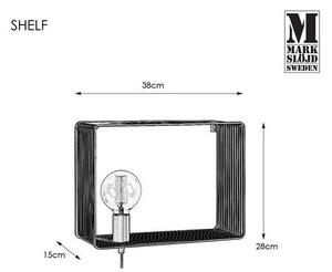 Markslöjd 107814 - Applique SHELF 1xE27/60W/230V