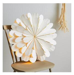 Markslöjd 705309 - Decorazione natalizia MARIGOLD 1xE14/25W/230V d. 60 cm bianco
