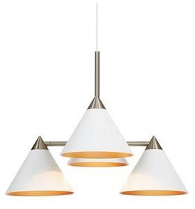 Markslöjd 108077 - Lampadario su filo KLINT 4xE14/40W/230V bianco