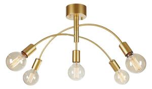 Markslöjd 108285 - Lampadario a plafone CYGNUS 5xE27/40W/230V oro