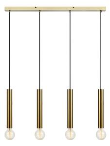 Markslöjd 108263 - Lampadario su corda SENCILLO 4xE27/40W/230V oro