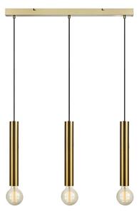 Markslöjd 108261 - Lampadario su filo SENCILLO 3xE27/40W/230V oro