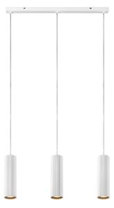 Markslöjd 108466 - Lampadario a sospensione con filo COSTILLA 3xGU10/7W/230V bianco