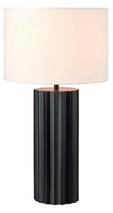 Markslöjd 108670 - Lampada da tavolo HASHIRA 1xE27/40W/230V bianco/nero