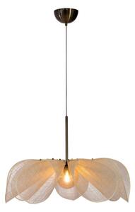 Markslöjd 108661 - Lampadario a sospensione con filo STYRKA 1xE27/40W/230V diametro 75 cm beige