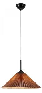Markslöjd 108709 - Lampadario a sospensione con filo PLISADO 1xE27/40W/230V diametro 50 cm grigio