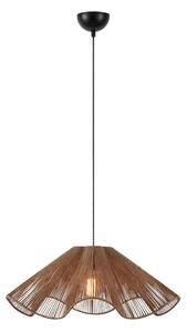 Markslöjd 108681 - Lampadario a sospensione con filo NAMI 1xE27/40W/230V marrone