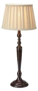 Markslöjd 108777 - Lampada con piedistallo CHOCOLAT 1xE27/40W/230V marrone/beige