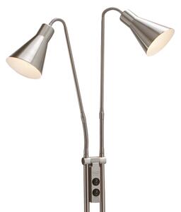 Markslöjd 102241 - Lampada da terra ODENSE 2xE14/40W/230V