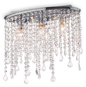 Ideal Lux - Plafoniera in cristallo RAIN 3xE14/40W/230V cromo lucido