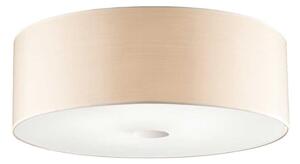 Ideal Lux - Plafoniera WOODY 5xE27/60W/230V diametro 60 cm beige