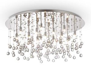 Ideal Lux - Plafoniera LED di cristallo MOONLIGHT 15xG9/3W/230V diametro 80 cm oro