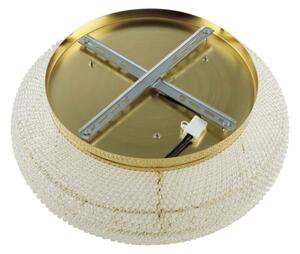 Ideal Lux - Plafoniera di cristallo PASHA 10xE14/40W/230V diametro 55 cm oro